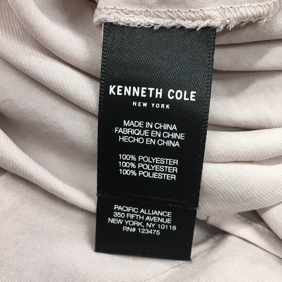 Kenneth Cole Layered Camisole Tank Top Women Size Small Lilac Adjustable Straps - Picture 8 of 9